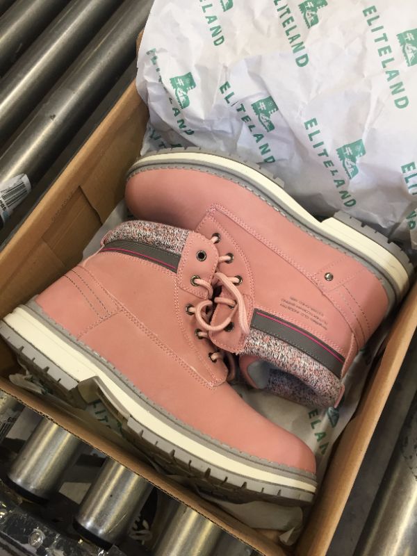 Photo 3 of Arrigo Bello Women's Cute Four Seasons Outdoor Hiking Boots Pink Size 8 --- LIGHTLY USED 
