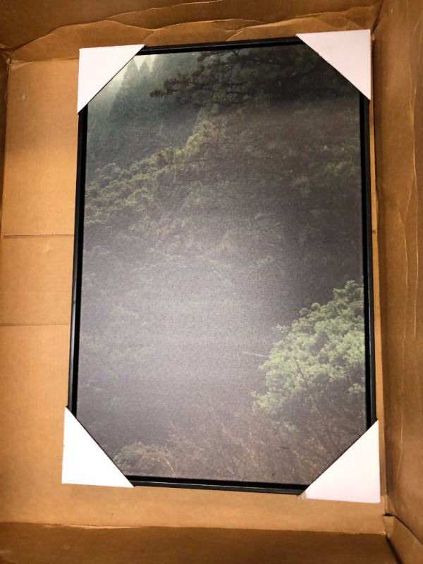 Photo 2 of 3 Piece Forest Canvas Wall Art 