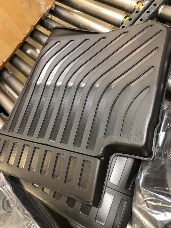 Photo 1 of ANBINGO Floor Mats Custom Fit for 2022-2016 Toyota Prius &Prius Prime All Weather Protection TPE Heavy Duty Non-Slip Automotive Floor Liner Fits Front& 2nd Row Floor Liner Full Set Accessories, Black Toyota Prius&Prius Prime 2016-2022