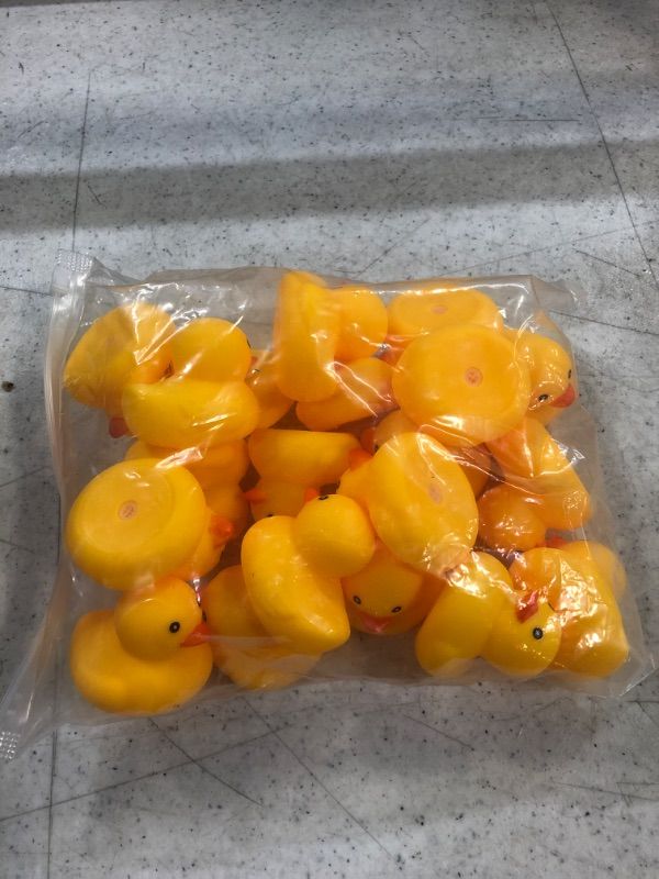 Photo 2 of Codall Mini Yellow Rubber Bath Ducks for Child?2.1", 20pcs?