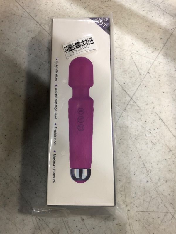 Photo 1 of Catcan Rechargeable Personal Massager, Mini Massager, 8 Speeds 20 Vibration Modes, Handheld Cordless Waterproof, Therapy Back Neck Muscle Aches Sports Recovery (Rose)