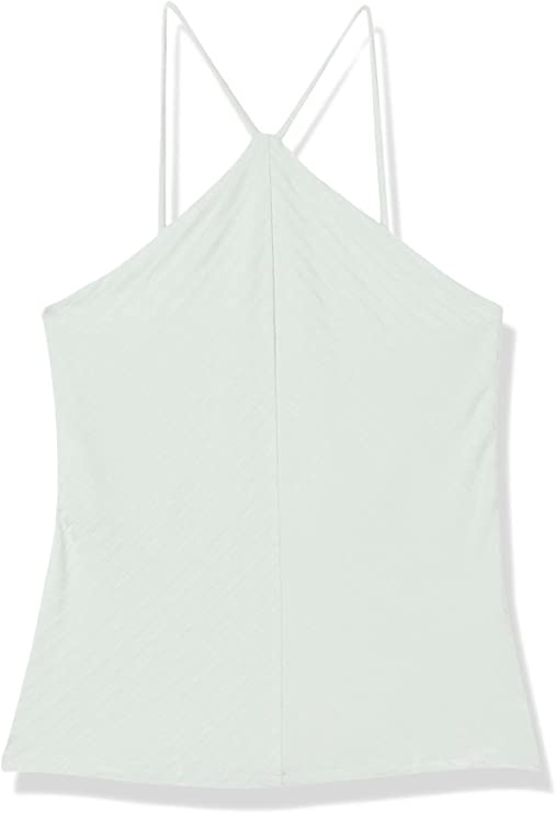 Photo 1 of Daily Ritual Women's Wide Rib Cropped T-Strap Cami Top - XXL -