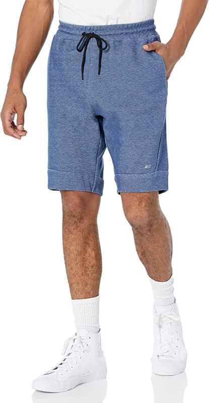 Photo 1 of Amazon Essentials Men's Tech Fleece 9" Active Short - LARGE -