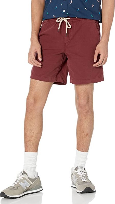 Photo 1 of Amazon Essentials Men's Slim-Fit 7" Pull-on Comfort Stretch Canvas Short - MEDIUM -