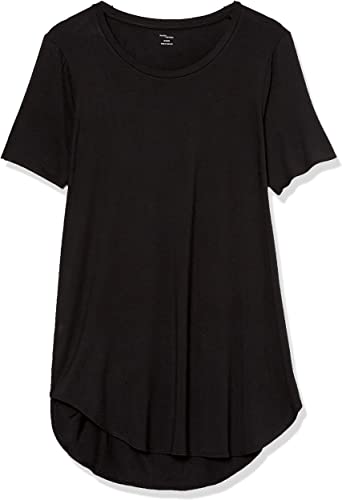 Photo 1 of Daily Ritual Women's Jersey Standard-Fit Short-Sleeve Open Crewneck Tunic - XXL -