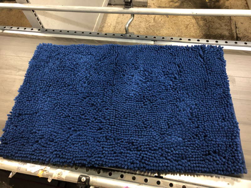 Photo 1 of 3pcs bathroom mat set (blue)