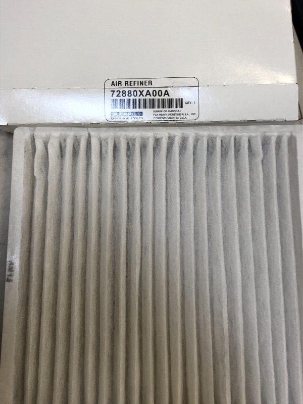 Photo 3 of Genuine Subaru 72880XA00A Cabin Air Filter