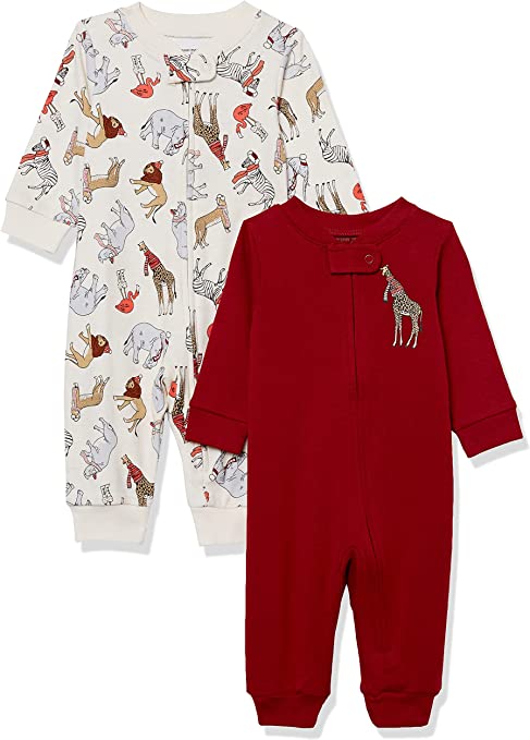 Photo 1 of Amazon Essentials Family Holiday Cotton Pajama Sleepwear 2T
