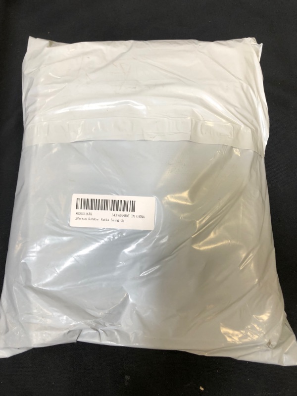 Photo 1 of 2 Person Outdoor Patio Swing Chair Mosquito Nets Patio Umbrella, Polyester Mesh Mosquito Nets, Universal Canopy Hanging Swing Glider Lounge Chair Mosquito Nets, Double Zipper Door Mosquito Nets 2-Person