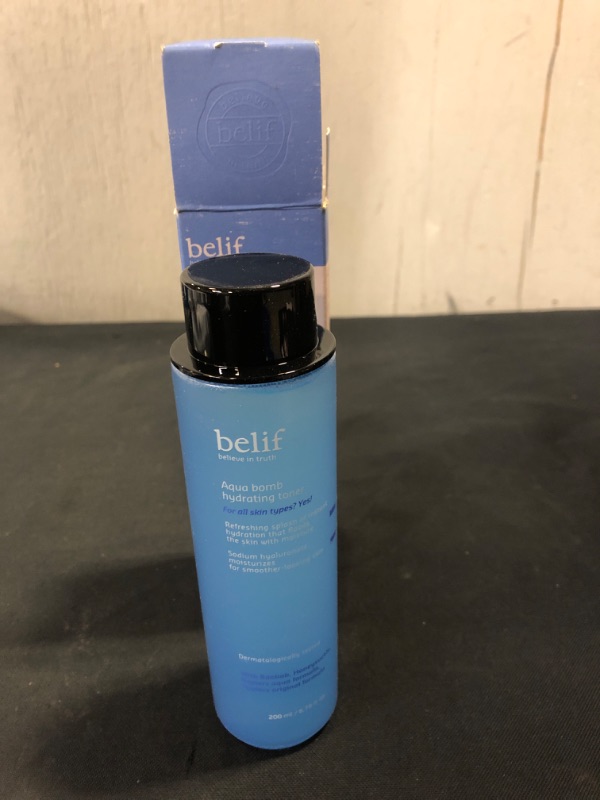 Photo 2 of BELIF Aqua Bomb Hydrating Toner, Lightweight Cleanser, + Free Gift + Free Ship