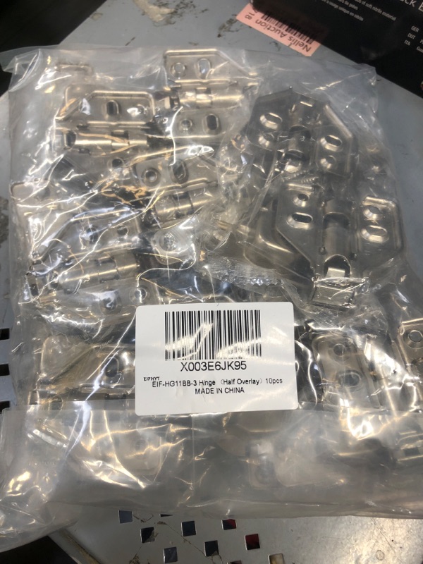 Photo 1 of 10 Pack Kitchen Cabinet Hinge Hydraulic Clip On Hinge Soft Close Cabinet Hinges 105 Degree with Mounting Screws(Half Overlay?
