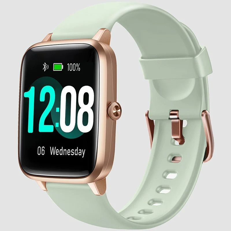 Photo 1 of LETSCOM ID205L Smart Watch – Fitness and Activity Tracking Light Green
