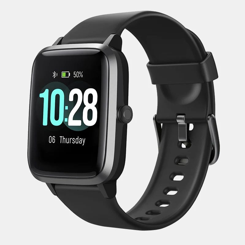 Photo 1 of LETSCOM ID205L Smart Watch – Fitness and Activity Tracking Black
