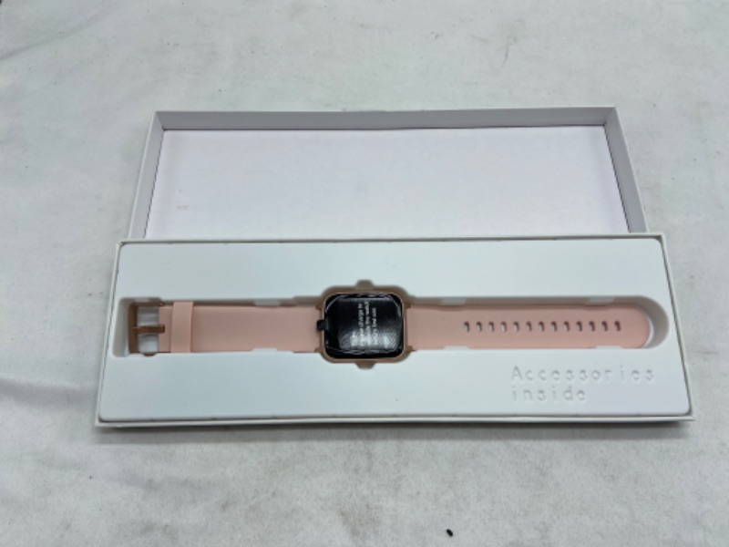 Photo 2 of LETSCOM ID205L Smart Watch – Fitness and Activity Tracking Light Pink 
