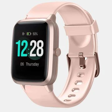 Photo 1 of LETSCOM ID205L Smart Watch – Fitness and Activity Tracking Light Pink 
