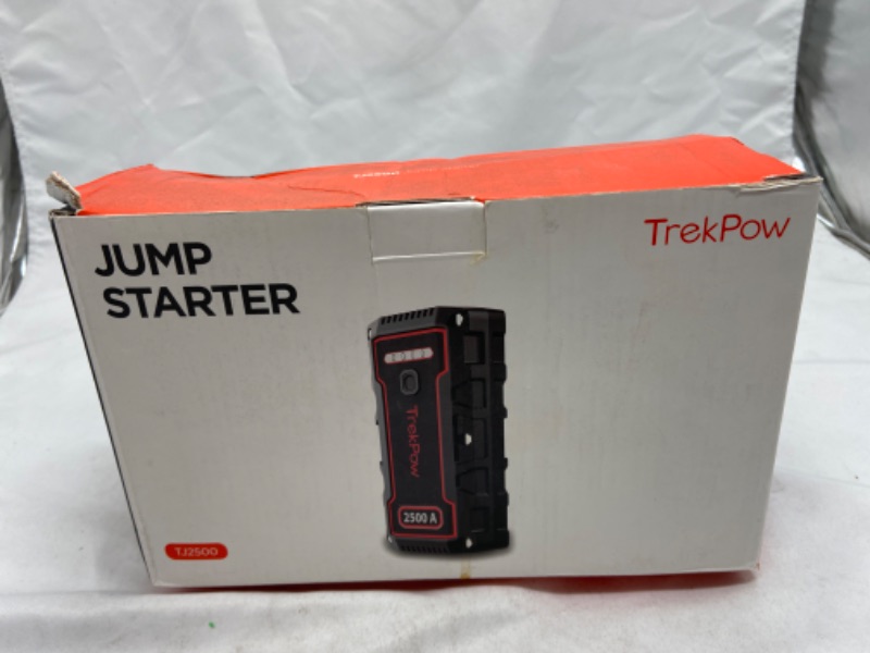 Photo 4 of TrekPow TJ2500 2500A Auto Battery Booster Jump Starter
