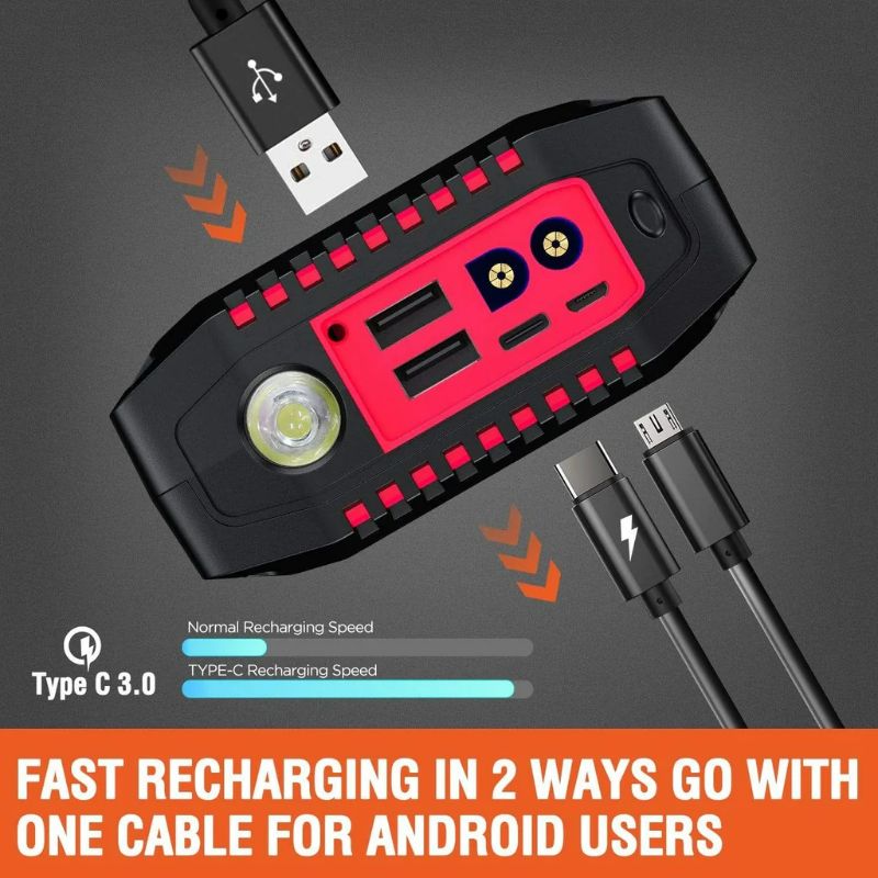 Photo 1 of TrekPow TJ2500 2500A Auto Battery Booster Jump Starter
