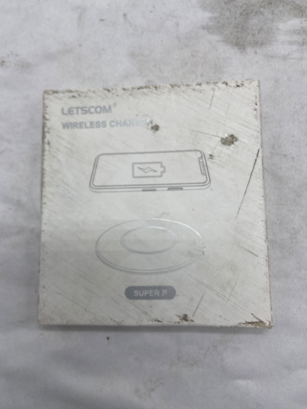 Photo 4 of LETSCOM Super P Ultra Slim Wireless Charger, Qi-Certified 15W Max
