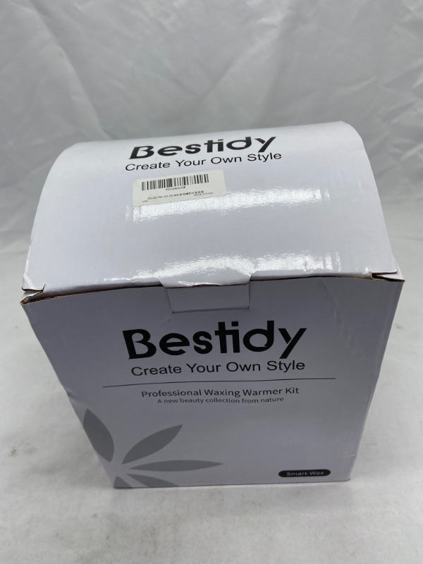 Photo 4 of Bestidy Waxing Kit for Women and Men Home Wax Warmer with 5 Pack Hard Wax Beads Hot Wax Hair Removal for Brazilian Body Underarm Bikini Chest Legs Face Eyebrow (White)
