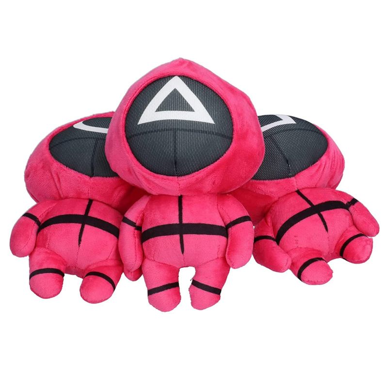 Photo 2 of Squid Games Plush Doll 2021 Video Game Masked Man Doll Collection Gift Accessories