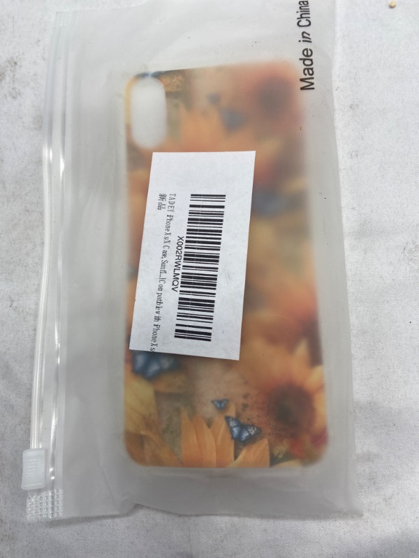 Photo 2 of IPhone XS/X Phone Case - Sunflowers And Butterflies 