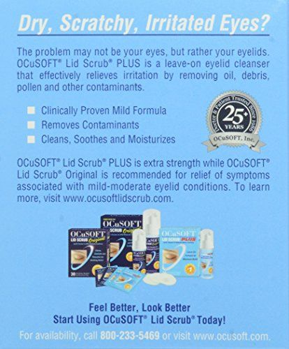 Photo 2 of OCuSOFT Cleansing Lid Scrub Plus Pre-Moistened Pads, 30 Count
