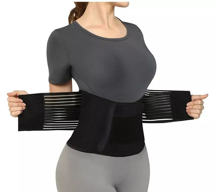 Photo 2 of Letsfit Workout Waist Trainer Belt for Women Tummy Toner Low Back and Lumbar Support Sweat Weight Loss Shapewear

