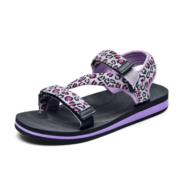Photo 1 of Sandals for Women Water Hiking Casual Summer Sport Athletic & Outdoor Sandals & Slides with Arch Support 8.5 Blackpurple02