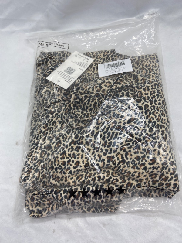 Photo 2 of Karalin Plus Size Leopard Print Hoodie 16W 