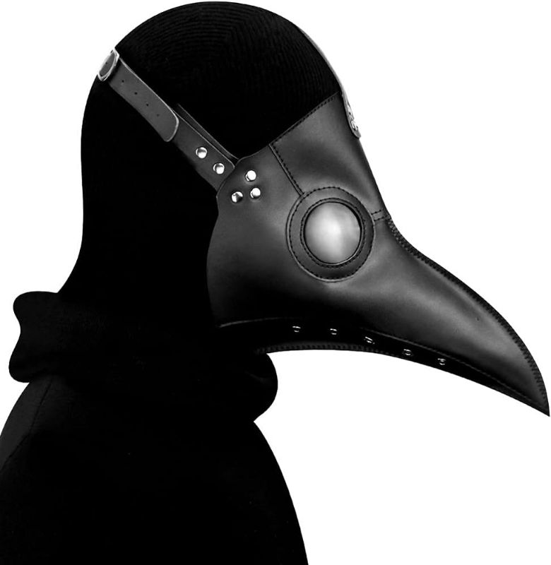 Photo 1 of Halloween Bird Mask, Cosplay Masks, Party Costume Fancy Dress Prop Mask, for Kids and Aldult,Black
