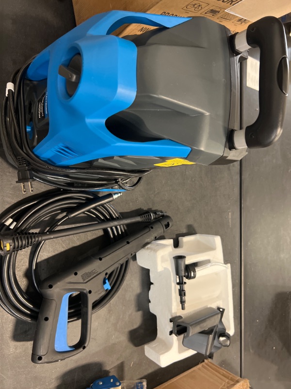 Photo 2 of Pecticho Electric Pressure Washer 4000 Psi Max 2.6 GPM with 25ft Hose/16ft Power Cord,Making It Perfect for Cleaning Cars, Pool, Patios
