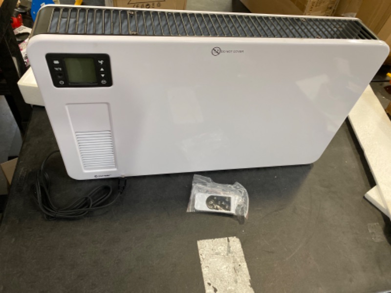 Photo 2 of White 1500 W Freestanding Convector Heater With Remote Control (Ep24284)