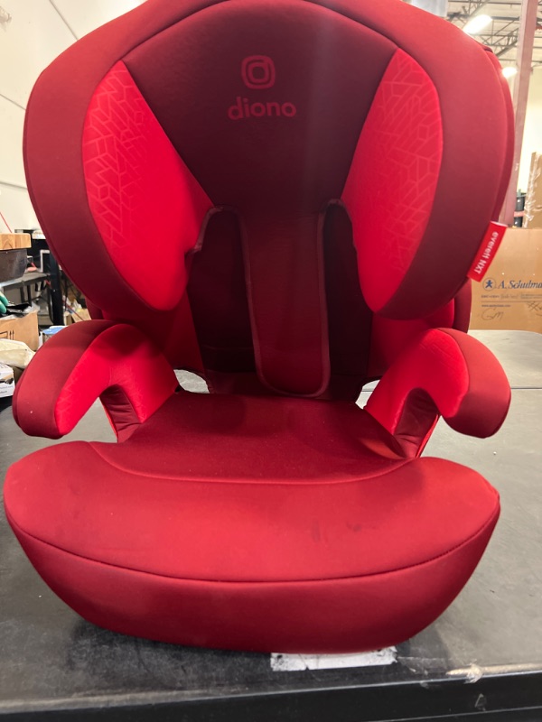 Photo 2 of Diono Radian 3QXT 4-in-1 Rear and Forward Facing Convertible Car Seat, Safe Plus Engineering, 4 Stage Infant Protection, 10 Years 1 Car Seat, Slim Fit 3 Across, Red Cherry