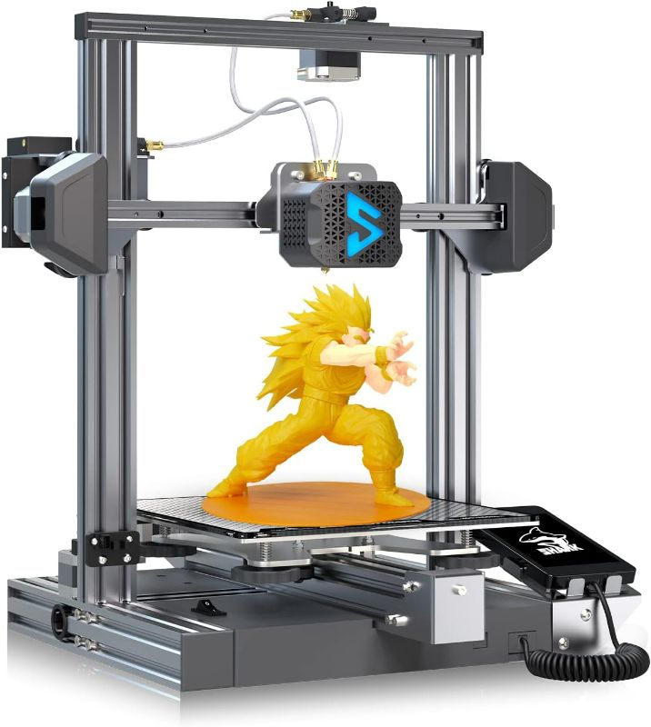 Photo 1 of LOTMAXX Shark V3 3D Printer Auto Leveling, 2-in-1 impresora 3D Printing/Laser Engraving FDM Dual-Color 3D Printer for DIY Home School Printing Size 9.25x9.25x10.23in Engraving Size 9.25x9.25in