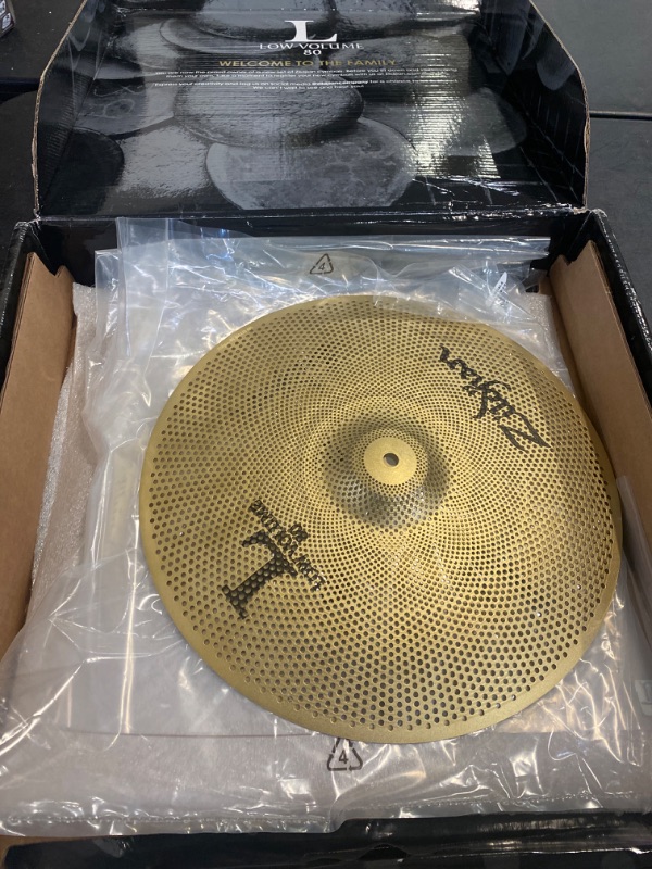 Photo 2 of Zildjian L80 Low Volume Cymbal Pack - LV468 Set Cymbal Pack 14" Only