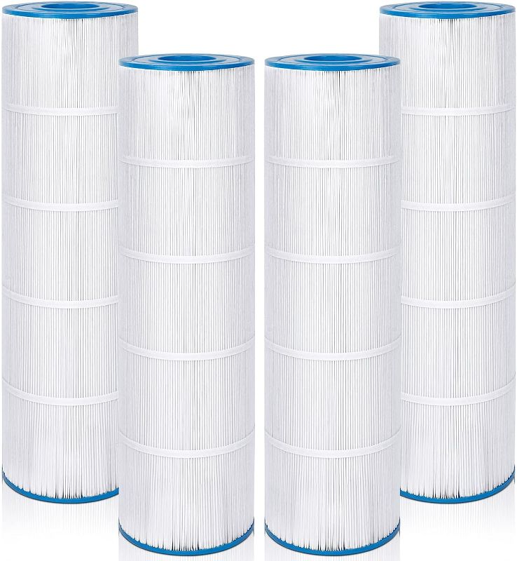 Photo 1 of Future Way 4-Pack CCP420 Pool Filter Cartridges Replacement for Pentair Clean & Clear Plus, Pleatco PCC80-PAK4, 420 sq.ft 
