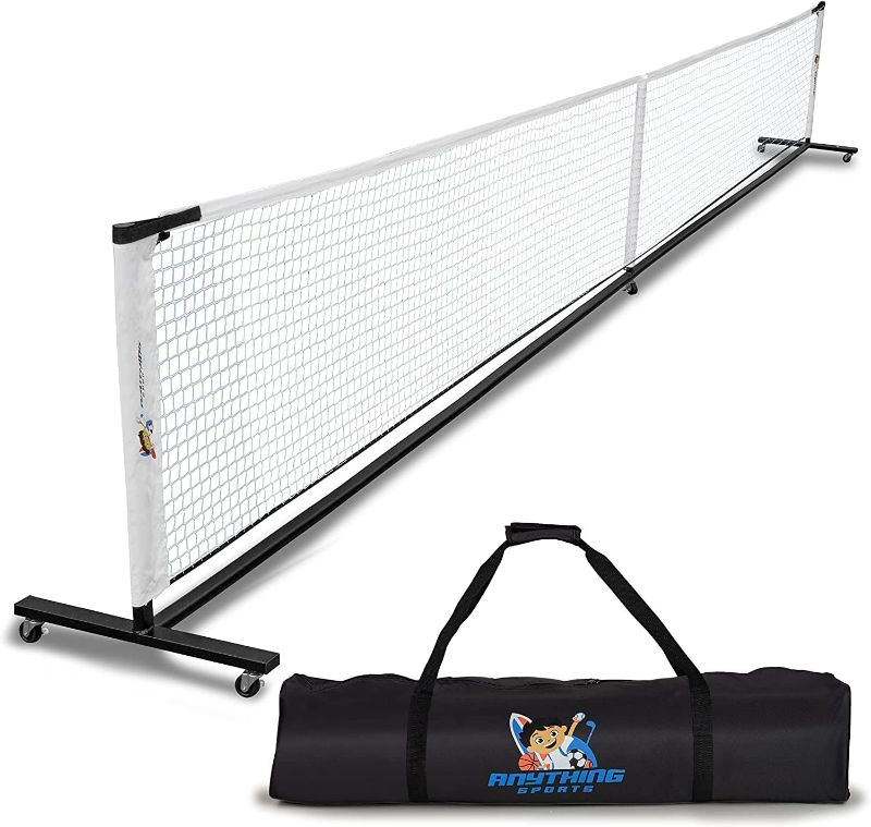 Photo 1 of ANYTHING SPORTS Deluxe Heavy Duty Pickleball Net with Wheels 2.0
