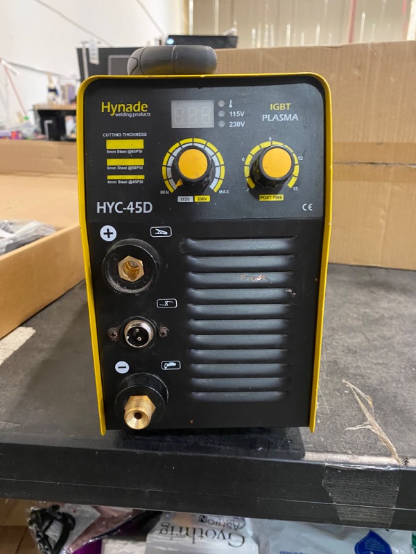 Photo 1 of Plasma Cutter, Dual Voltage 115/230V Max Cutting Thickness 12mm-PT31 Consumables
