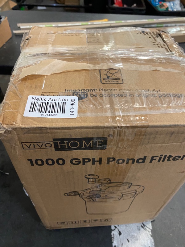 Photo 3 of VIVOHOME Pressurized Biological Pond Filter with 9-watt Light, Up to 1050 Gallons
