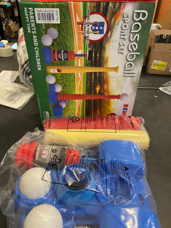 Photo 2 of Bennol Outdoor Toys Gifts for 3 4 5 6 Year Old Boys Kids, T Ball Set Outdoor Toys for Kids Boys Ages 3-5 4-8 6-8, Outside Toys for Kids Boys Ages 3-5 4-8, Ideas 3 4 5 Year Old Boy Toys Birthday Gifts