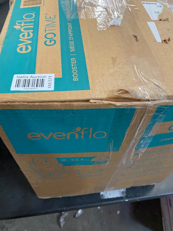 Photo 3 of Evenflo GoTime LX Booster Car Seat (Astro Blue)