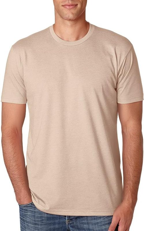 Photo 2 of  Bundle - Next Level Apparel Men's T Shirt (XL) (Tan) , Russell Athletic 64STTM Essential Performance T-Shirt - (Black) - (XL)
