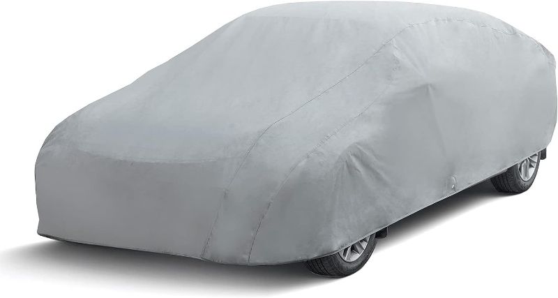 Photo 1 of Leader Accessories Basic Guard Sedan Car Cover Breathable Indoor Use and Limited Outdoor Use Up to 200"