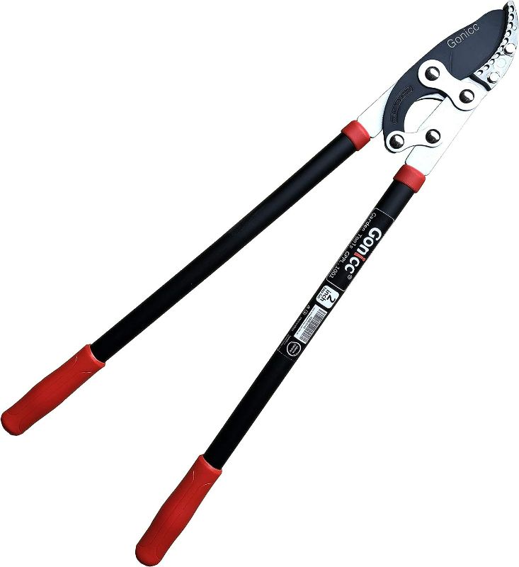 Photo 1 of Gonicc Professional 30 inch SK-5 Steel Blade Anvil Lopper, 2-Inch Cutting Capacity, Sturdy Extra Leverage 22-Inch Handles, Garden Pruning Tree Hedge Branch Cutter Trimmer Clippers scissors