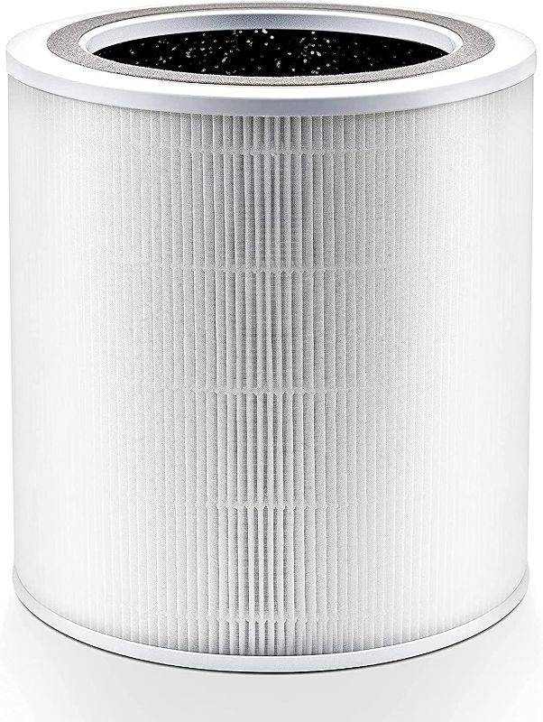 Photo 1 of LEVOIT Core 400S Air Purifier HEPA Replacement Filter, Core400S-RF, 1Pack, White