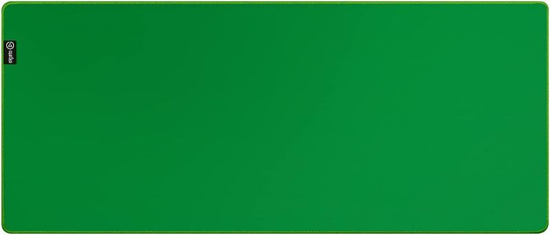 Photo 1 of Elgato Green Screen Mouse Mat - XL Chroma Key Desk Pad, Construction perfect for Overhead Camera or Hand Cam in OBS, Twitch, YouTube, Zoom, Teams, for Streaming, Gaming and Education