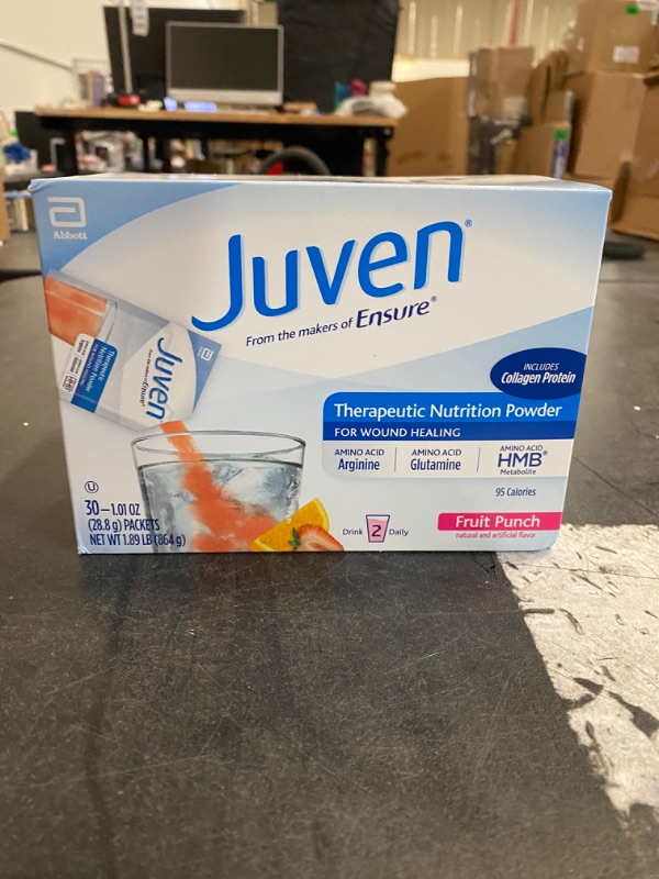 Photo 2 of Juven Fruit Punch Therapeutic Nutrition Powder 30 x 28.8 G