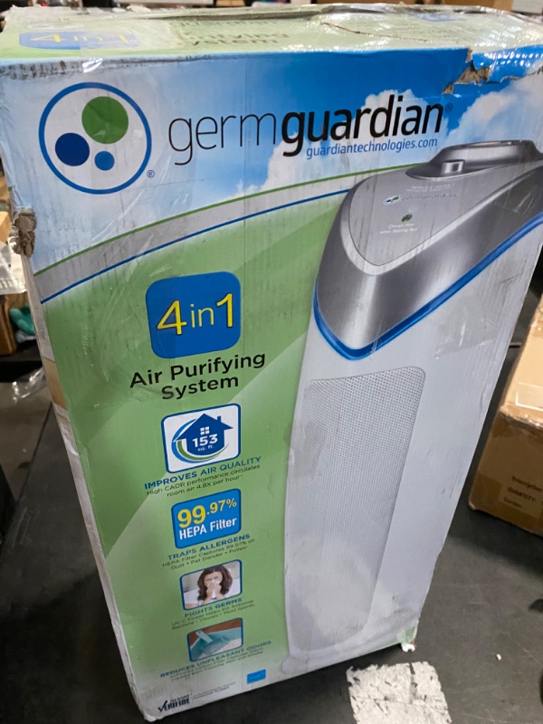Photo 5 of Germ Guardian HEPA Filter Air Purifier with Germ Guardian FLT4825 HEPA GENUINE Air Purifier Replacement Filter