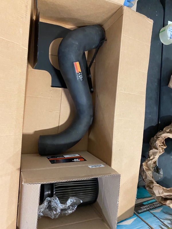 Photo 2 of K&N Cold Air Intake Kit: Increase Acceleration & Towing Power, Guaranteed to Increase Horsepower up to 9HP: Compatible 5.7L, V8, 1996-2000 Chevy/GMC (C2500, C3500, Suburban, Tahoe, Yukon), 57-3013-2
