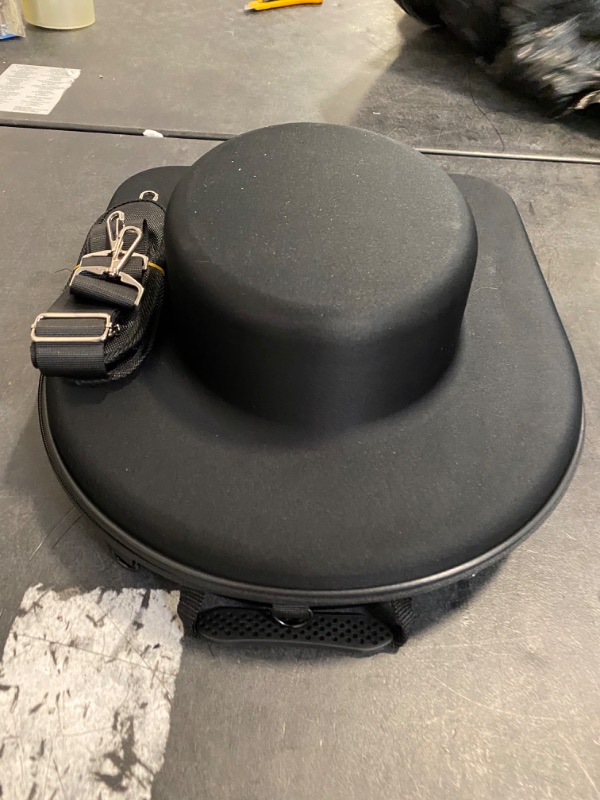 Photo 1 of H4HAT Travel Hat Case with Brush and Tablet Pocket, Hat Travel Case, Hat Box Travel, Travel Hat Organizer, Hat Storage for Travel, Hat Case for Fedora, Straw, Panama, Boater & Trilby Hat